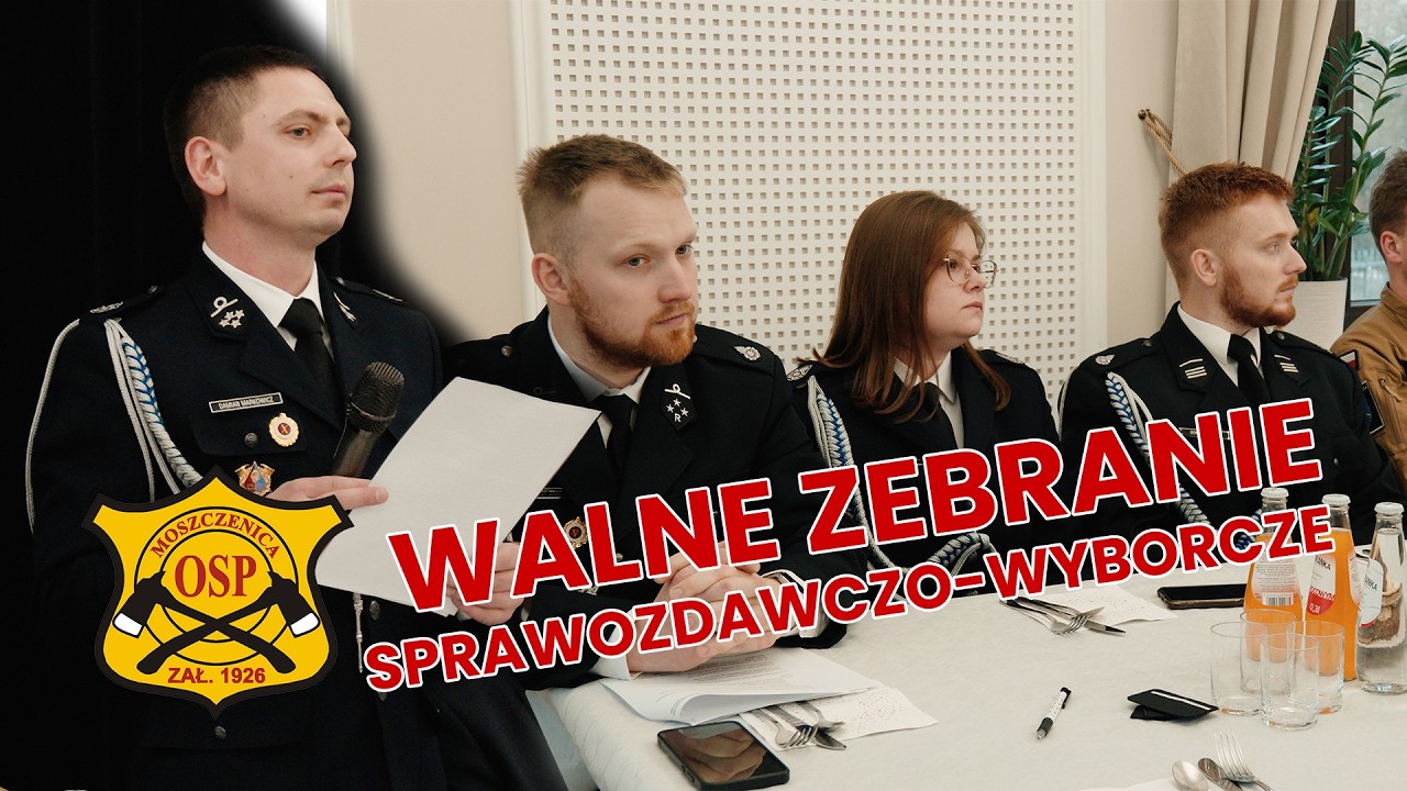Walne Zebranie Sprawozdawczo-Wyborcze OSP Moszczenica - 22 lutego 2026