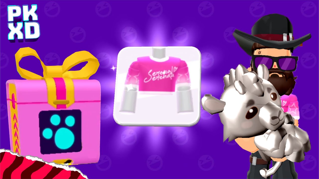 PK XD CAIXA SECRETA ESPECIAL 🎁 CAMISA GRÁTIS SERENA SERENATA E PETS XDHYPE chegaram
