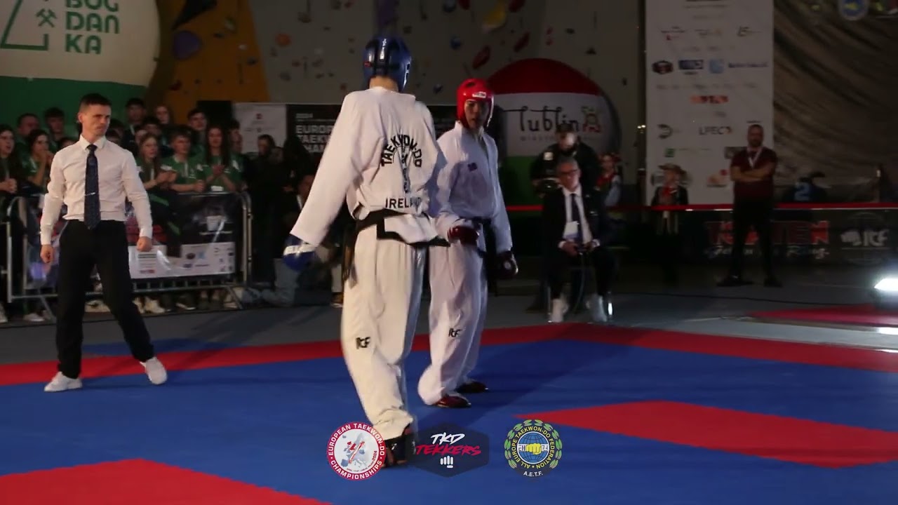 Luke Moriarty IRE vs Egor Andreevich Valkov NOR - Senior Male Sparring -75KG Final