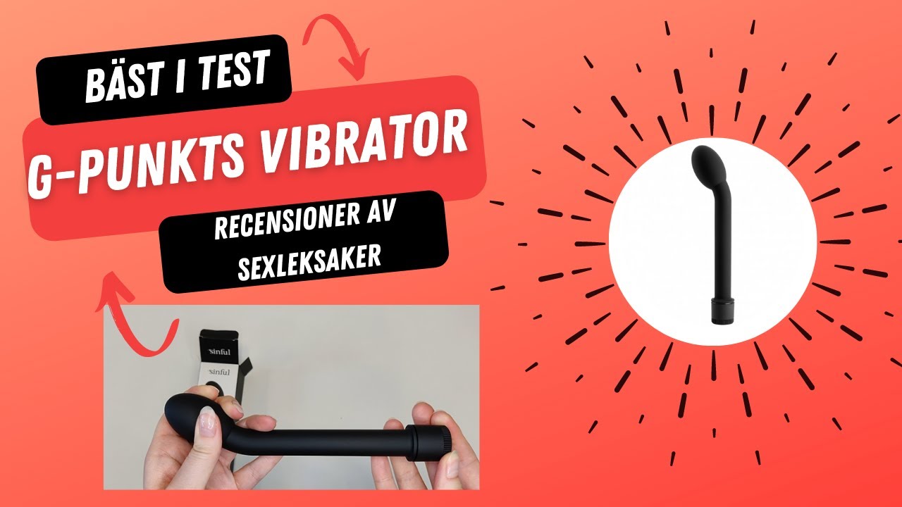 G Punkts Vibrator - Bästa i test