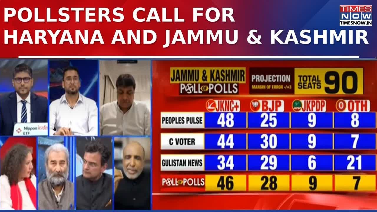 Election Mandate 2024: Poll Of Polls Numbers Out For Haryana And Jammu & Kashmir Assembly Elections