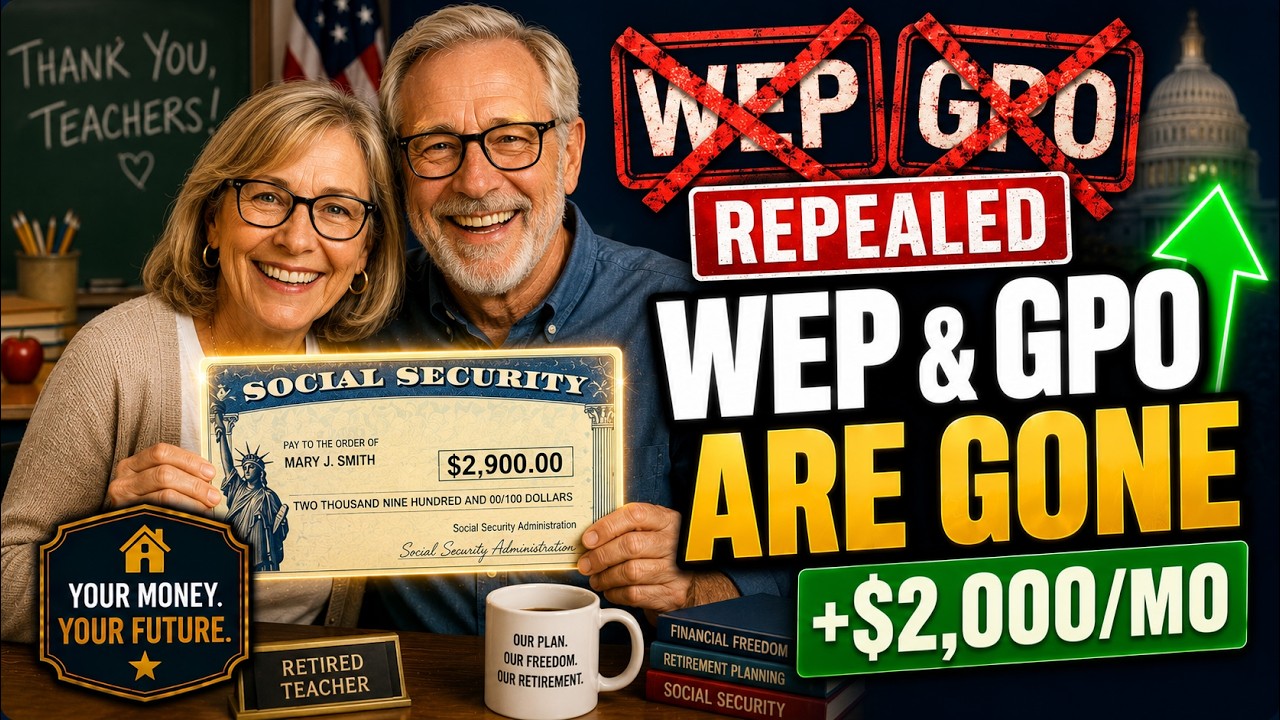 WEP & GPO Repealed: Teachers & Public Workers Just Got Their Social Security Back (2026)