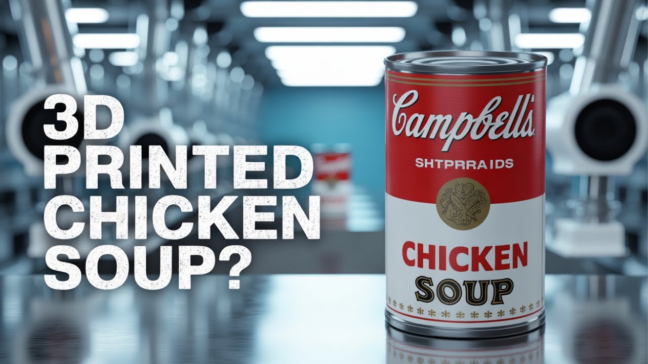 Campbell’s Soup Scandal: Is 3D-Printed Chicken Really in the Can?!”