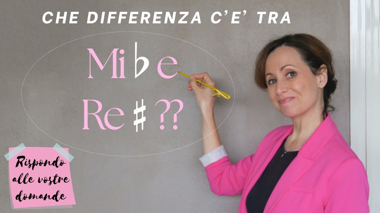 Stesso suono note diverse Perché?