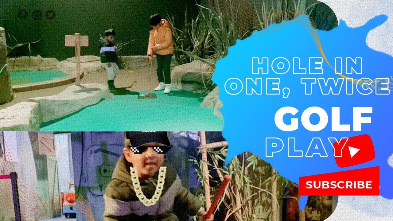 The incredible golf hole in one, Twice | Akaran and Akaram