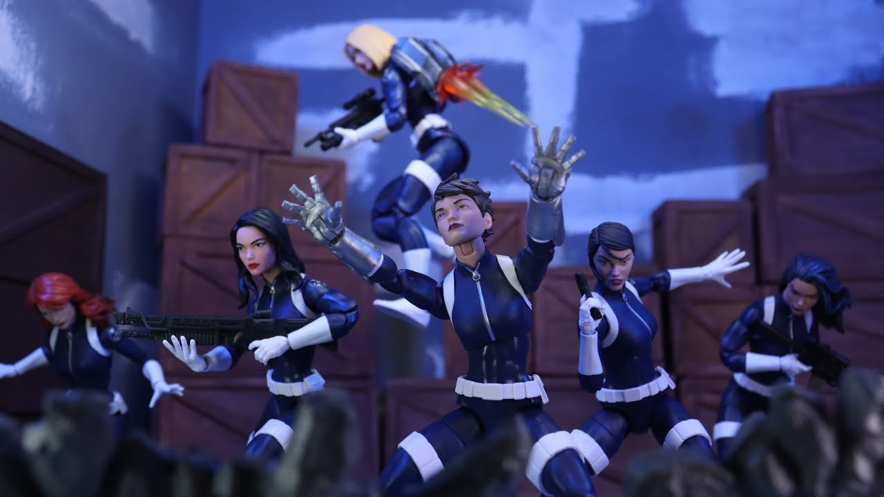QUAKE/MARIA HILL MARVEL LEGENDS (CONTROLLER BAF SERIES) ACTION FIGURE REVIEW + STORY TIME