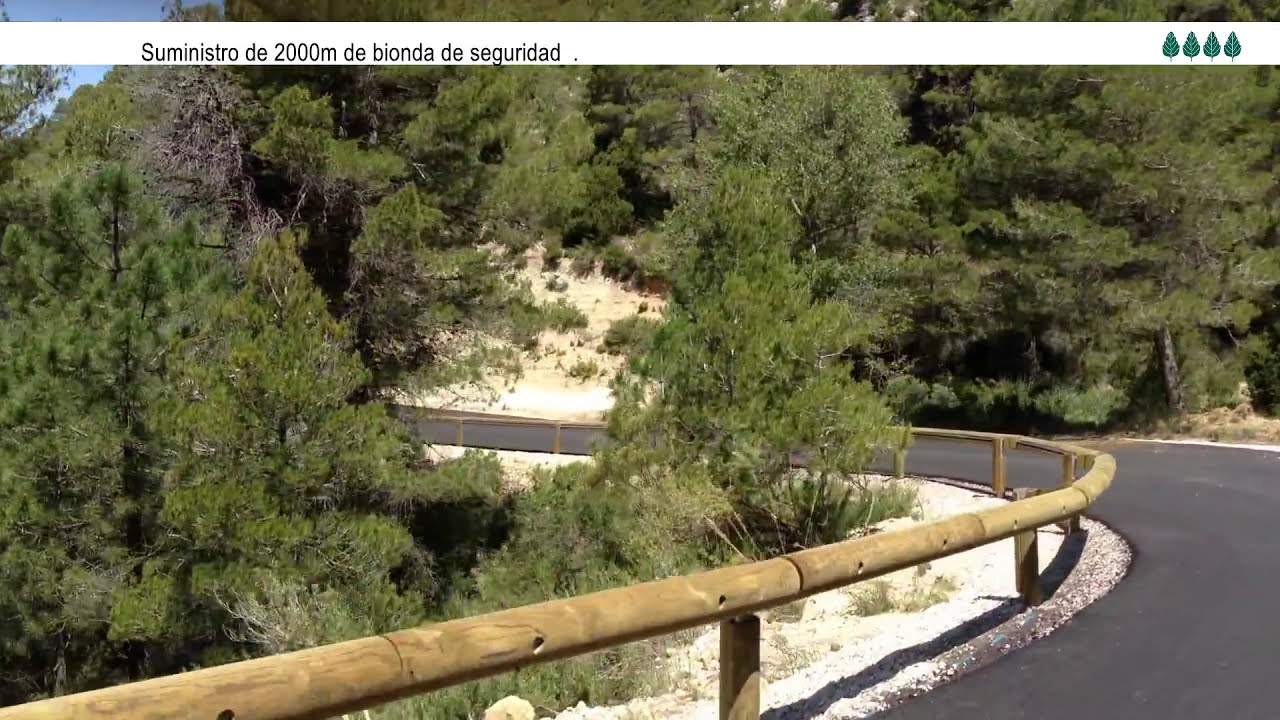 Fitor Forestal. Bionda de seguridad Cortes de Pallás