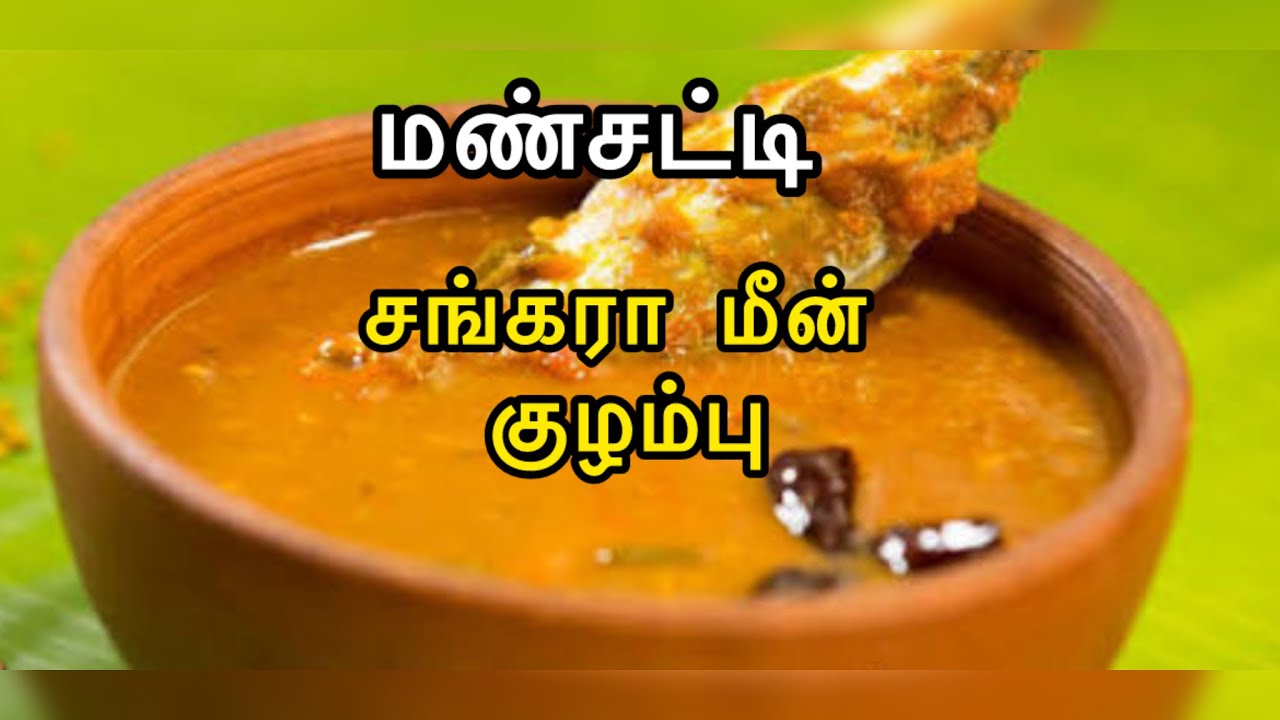 ✨💥 சங்கரா மீன் குழம்பு | மண்சட்டி குழம்பு #fishkulambuintamil #villagefood #tamil #cooking 