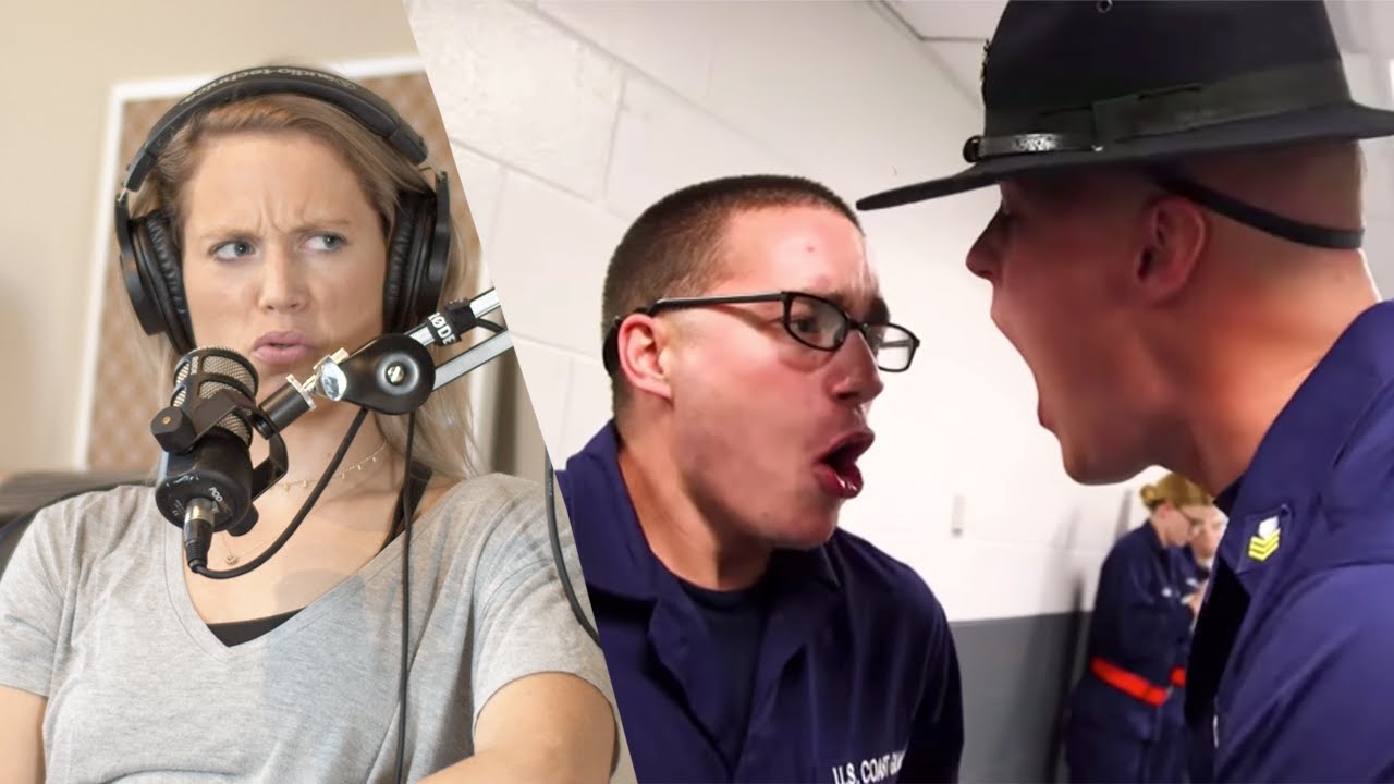 My Girlfriend Reacts to Coast Guard Basic Training