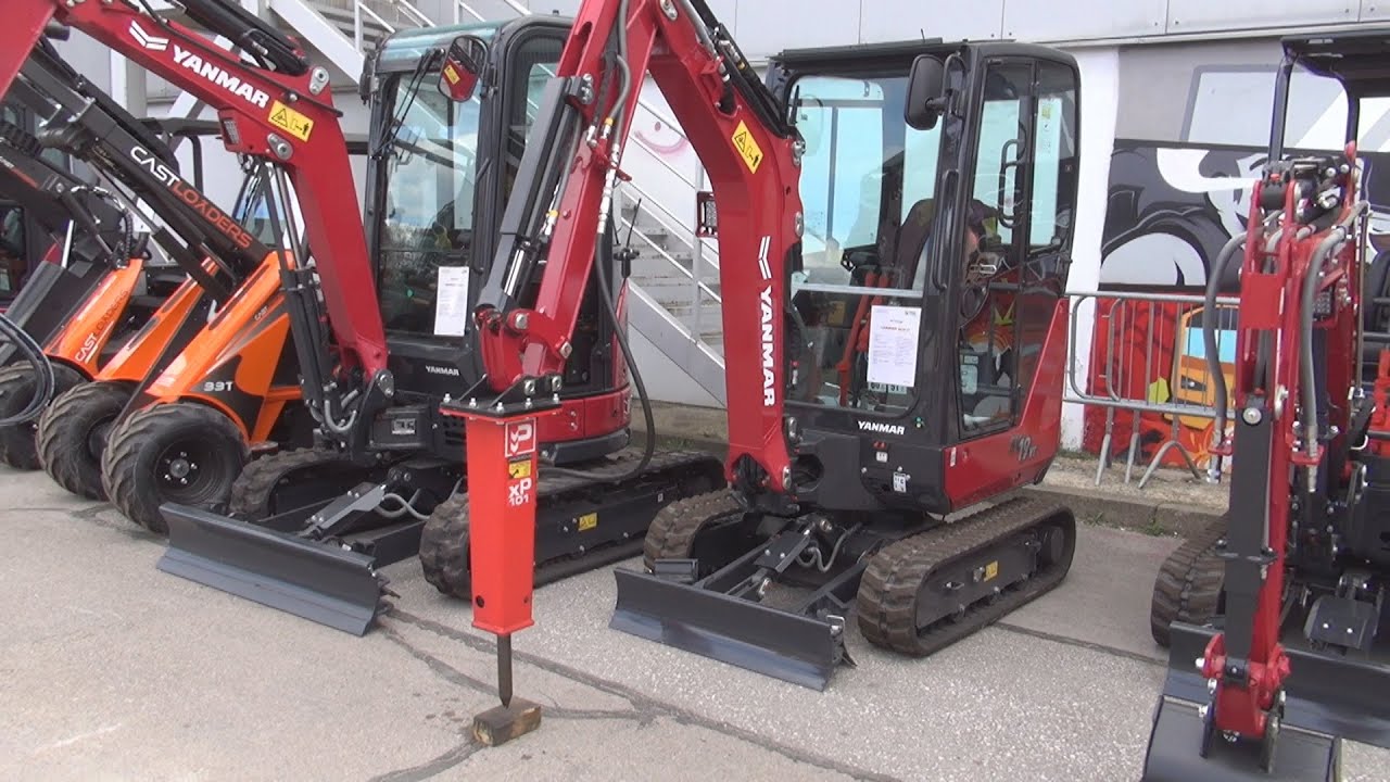 Yanmar SV19-VT Mini Excavator (2024) Exterior and Interior