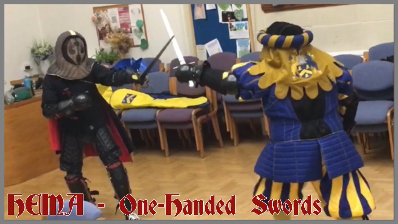 531 - HEMA Sparring - Sidesword vs Messer (Steel) - Highlights