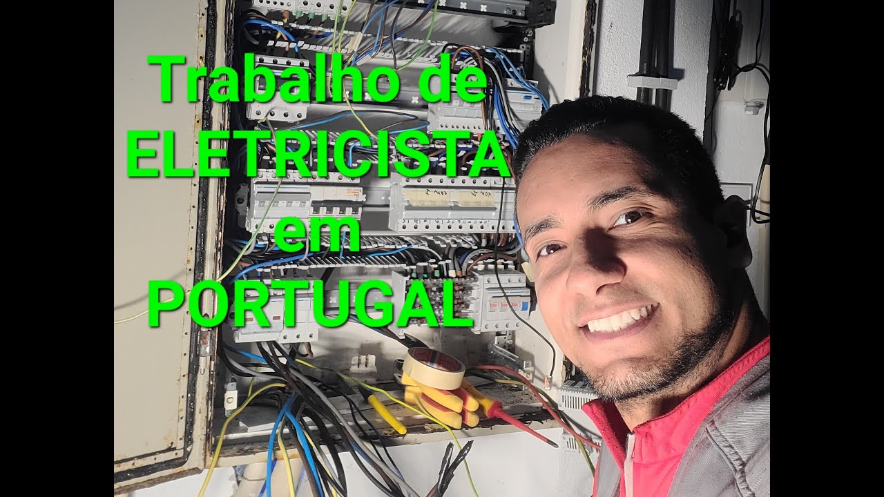 Eletricista em Portugal. Acompanhe um dia de trabalho.