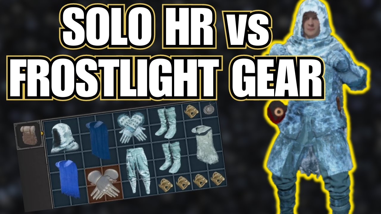 DEMON WARLOCK vs TEAMER WITH FULL FROSTLIGHT - Solo HR - Dark and Darker