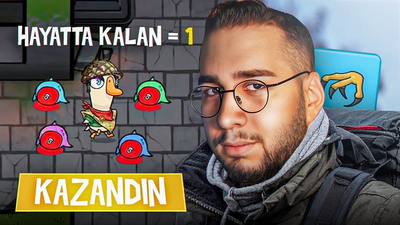 TEK BAŞIMA BÜTÜN LOBİYİ KESTİM! | EKİP İLE GOOSE GOOSE DUCK