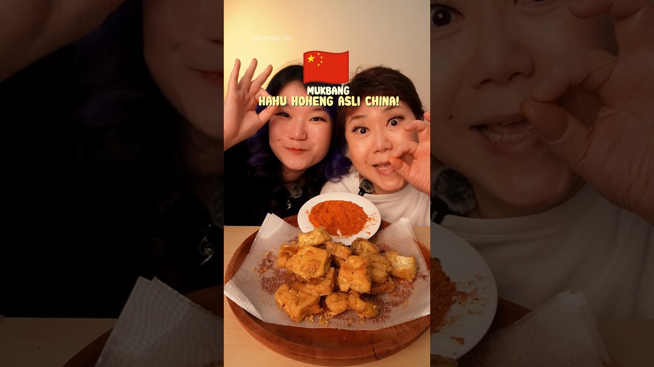 MUKBANG HAHU HOHENG ASLI CHINA SAMA MAMA