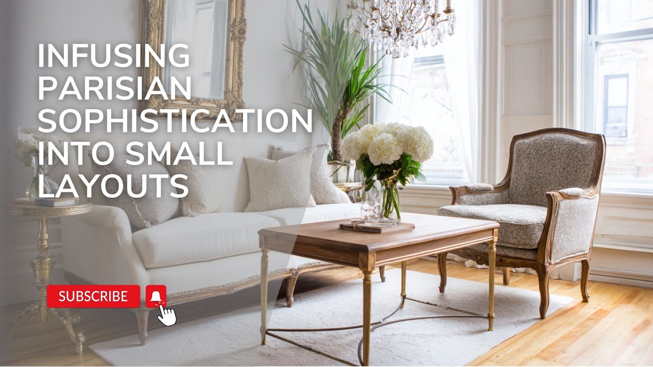 The Balanced Home: Infusing Parisian Sophistication into Small Layouts