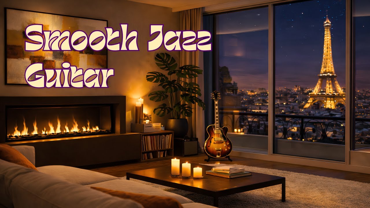 Smooth Jazz Guitar ☕ Warm Lounge Music for Relaxing, Work & Evening Ambience (No Vocals)