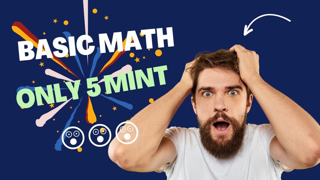 BASIC MATH IN 5MINT @MerajClasses , FARCTION AND BOADMAS