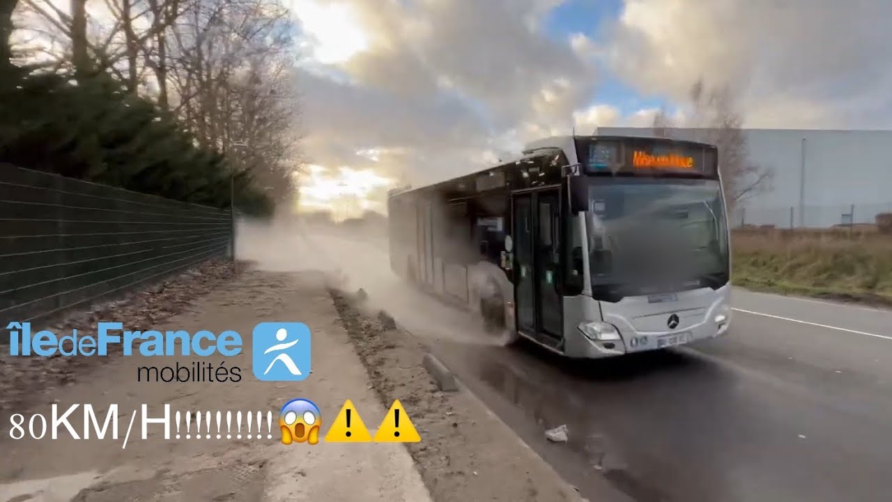 OMG⚠️ PASSAGE D’UN CITARO C2 A UNE VITESSE EXTRÊME SUR  UNE FLAQUE D’EAU A 85KM/h!!!!!!!!!!!!!!!⚠️😱