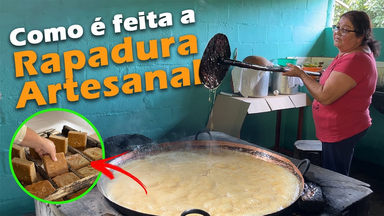 COMO É FEITA A RAPADURA ARTESANAL NA ROÇA