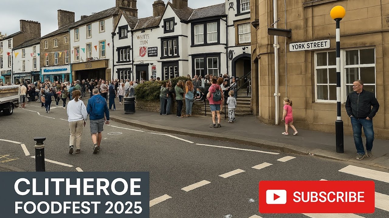 Clitheroe Food Festival 2025 in a Motorhome 