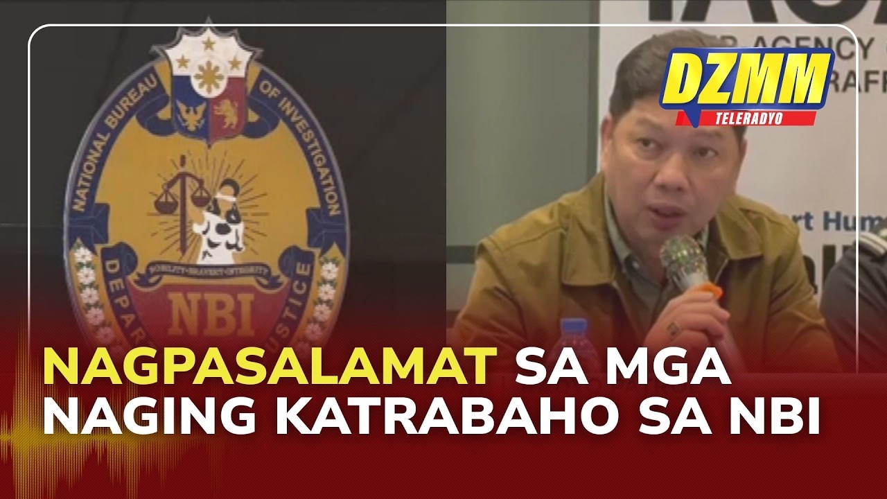 Outgoing NBI chief Magno expresses appreciation amid change in leadership | (19 February 2026)