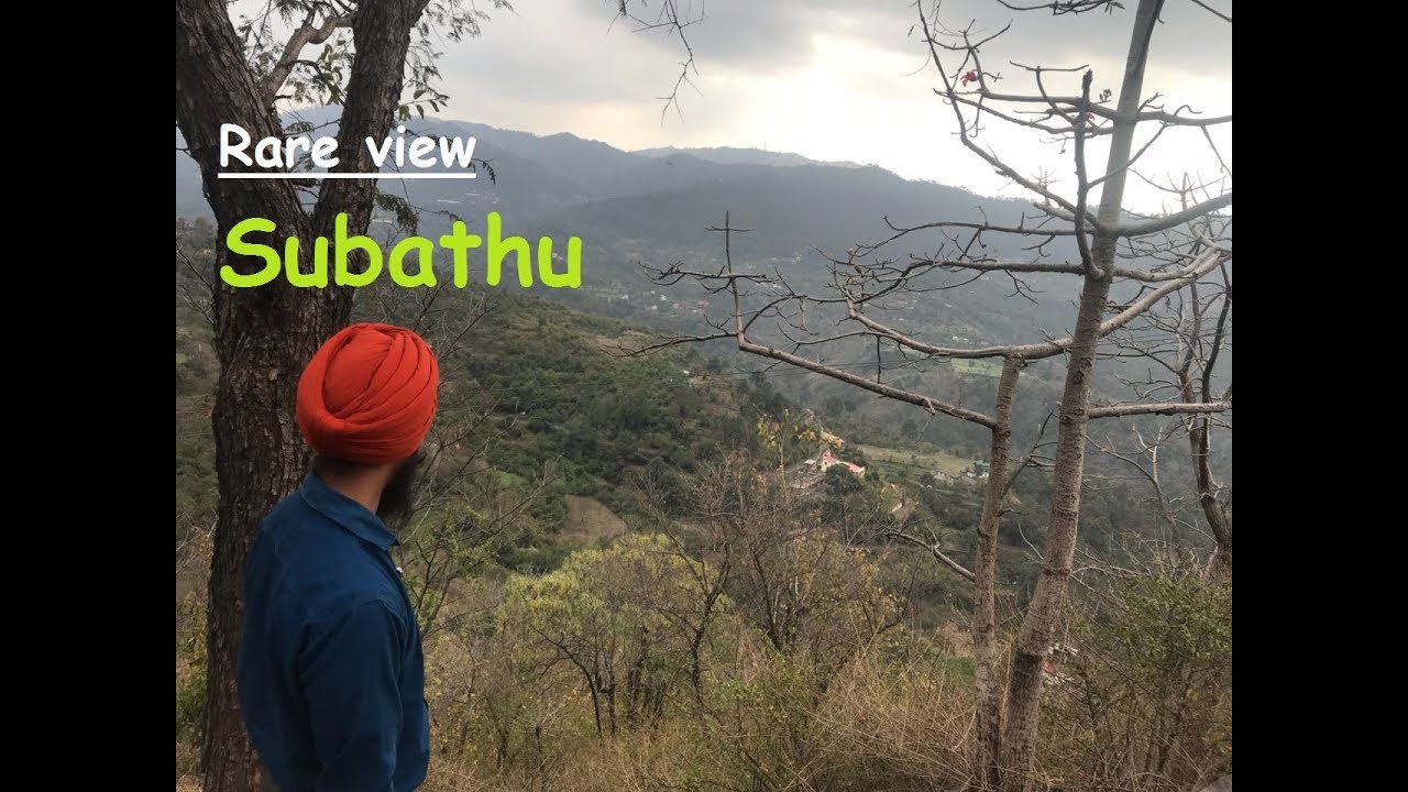 beautiful and rare view from Subathu hill station|Solan Himachal Pardesh 2018