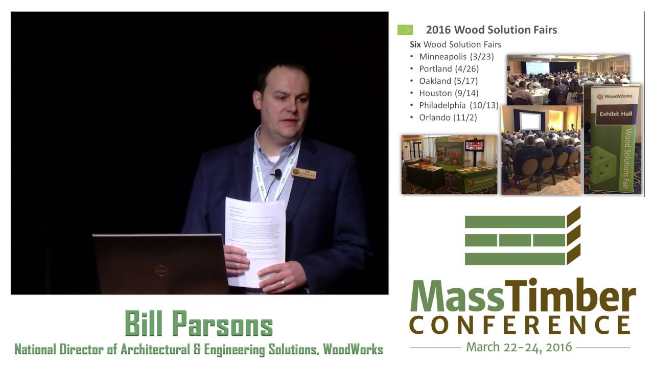 Welcome, and the Role of WoodWorks in Growing the Mass Timber Market