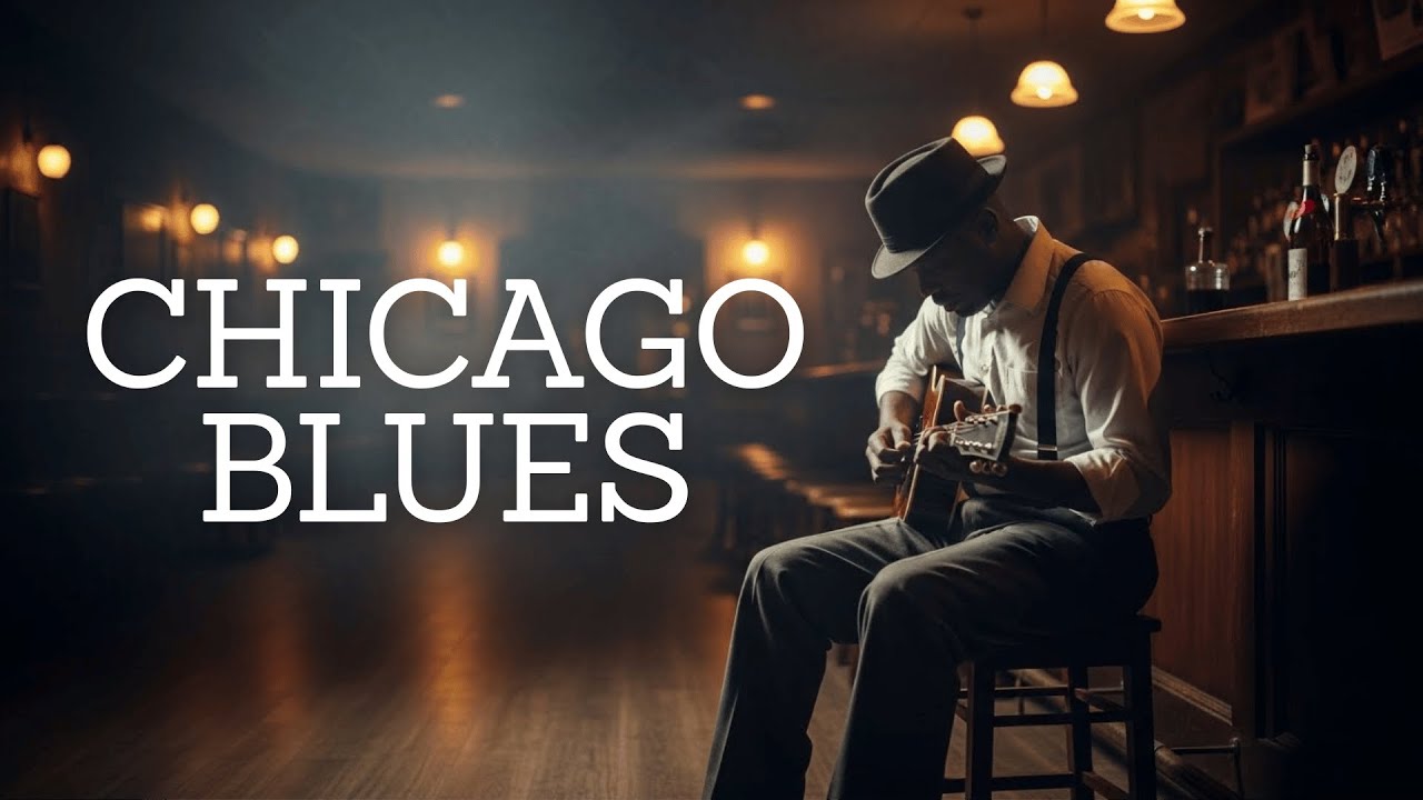 Chicago Blues Lounge 🎷 Smooth Electric Blues for Late Night Chill