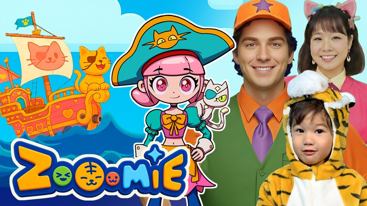 Visit the Aquarium & Learn Sea Animals with Koji | Sing, Learn & Draw with Zooomie Friends