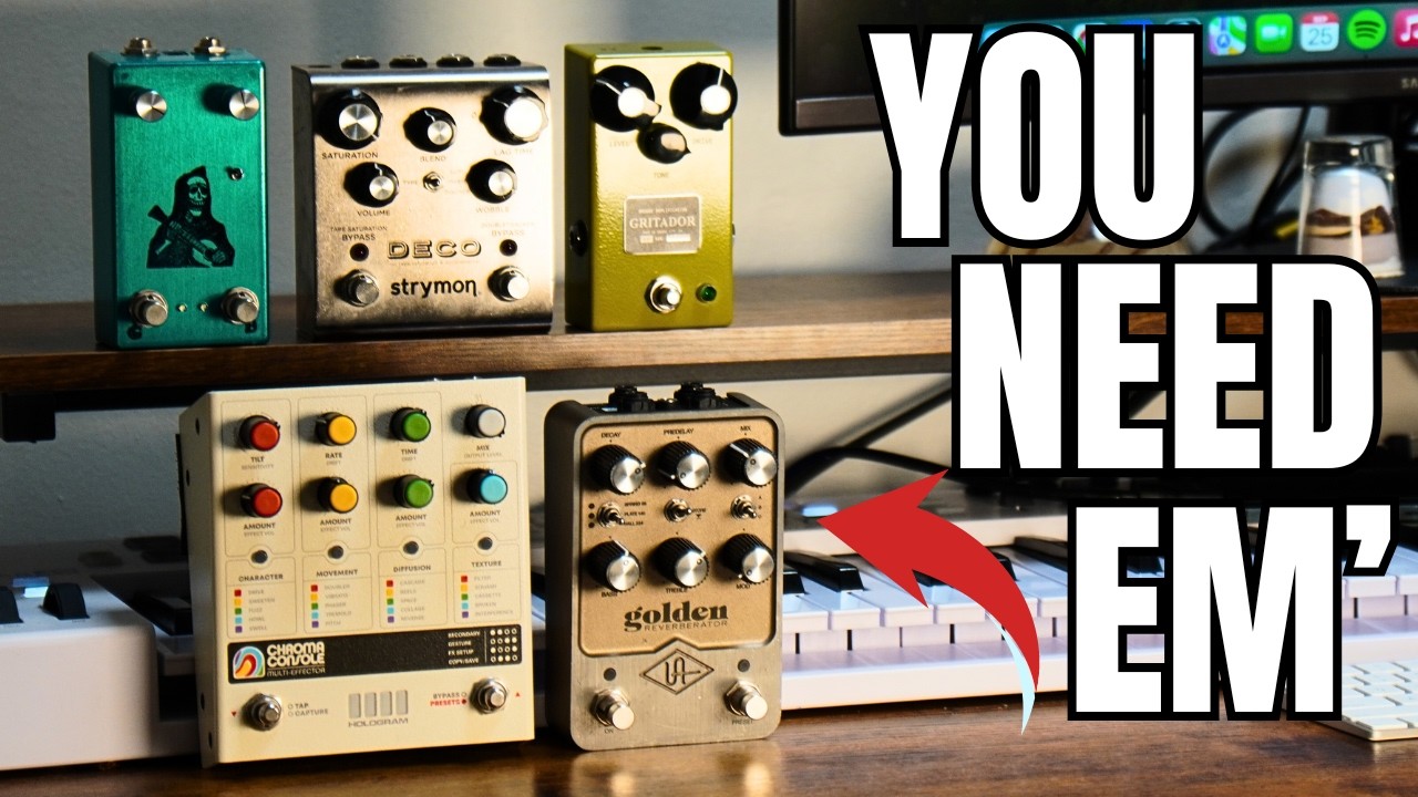 Top 5 BEST & Most Useful Guitar Pedals (and what you need them for)