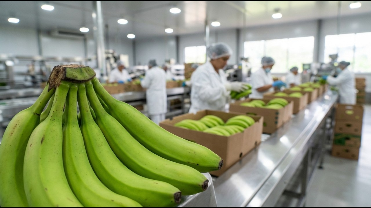 How Millions of Bananas Are Harvested & Transported: Farm to Store