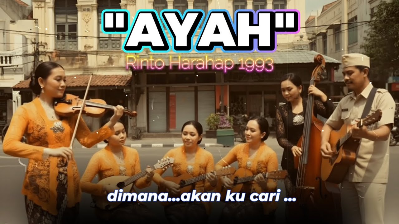 🎵 AYAH – Rinto Harahap 1970 | Versi Keroncong Klasik – Pelintas Waktu-Cover AI