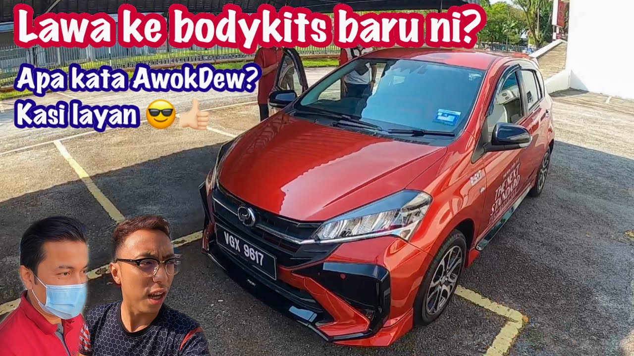 PERODUA MYVI G3 FACELIFT GEAR UP BODYKITS | NAMPAK MACAM PREDATOR? | APA KATA AWOKDEW?
