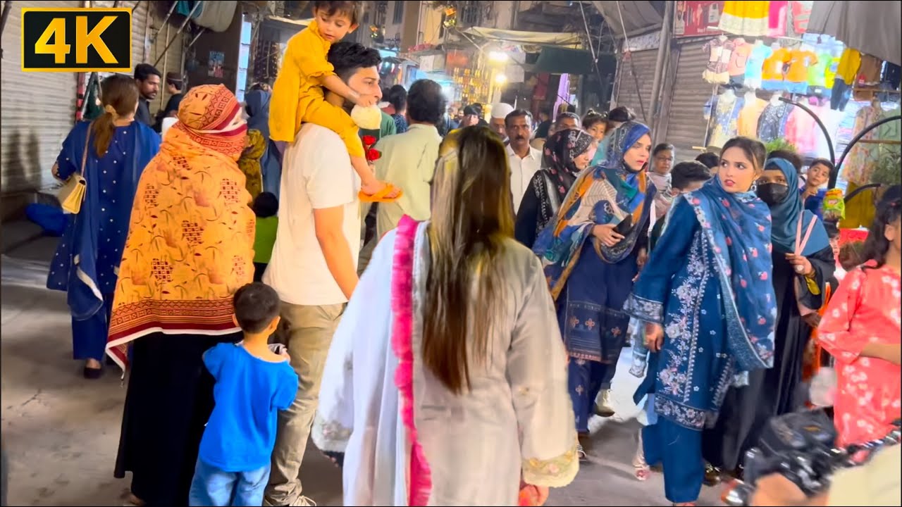 Lahore 🇵🇰 INSANE Eid Shopping Rush at Shahi Guzargah | Royal Passage 4K