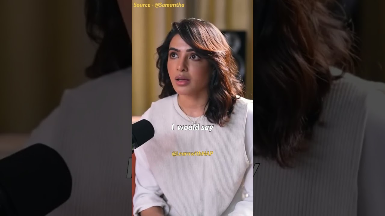 Shining Through Struggle 🔥 | Samantha Ruth Prabhu