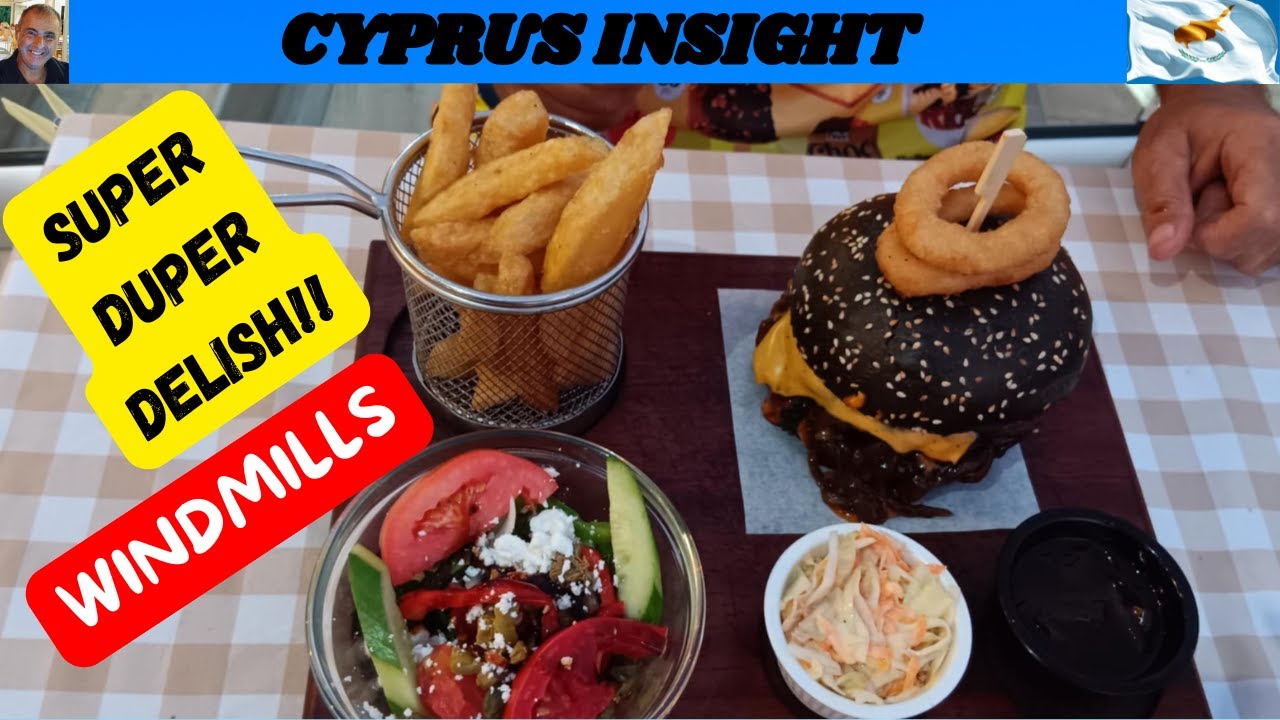 This WINDMILLS Burger Shocked Me - SUPER DOUPER DELISH!!