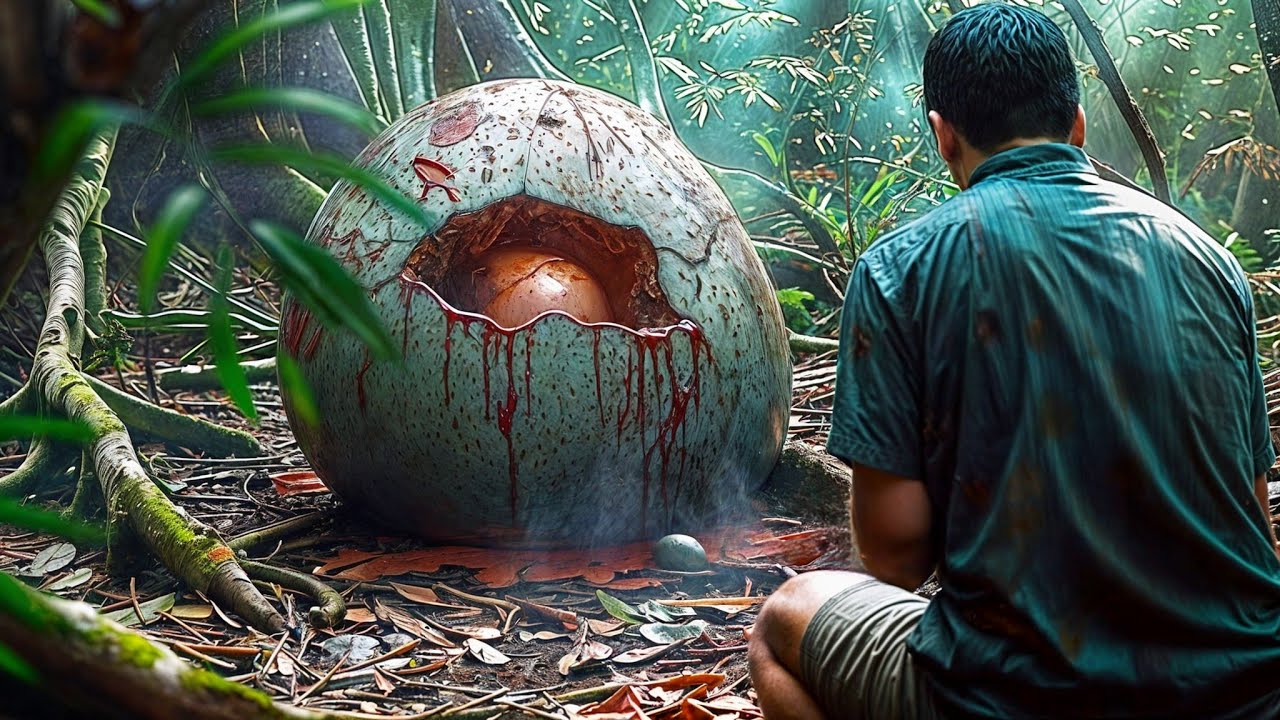 Man Gets Lost In The Forest & Discovers A Newly Hatched Egg...