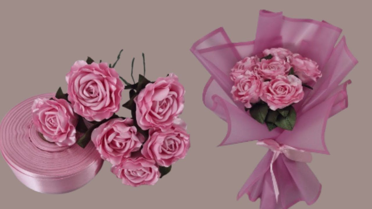 Aprende hacer un hermoso ramo desde cero / tutorial de rosas eternas y ramo 🌹💐