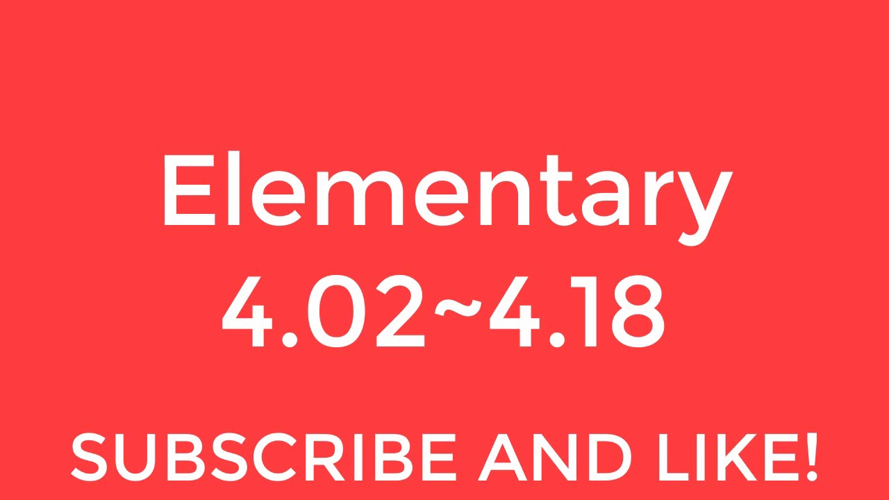 New English File Elementary listening 4.02~4.18