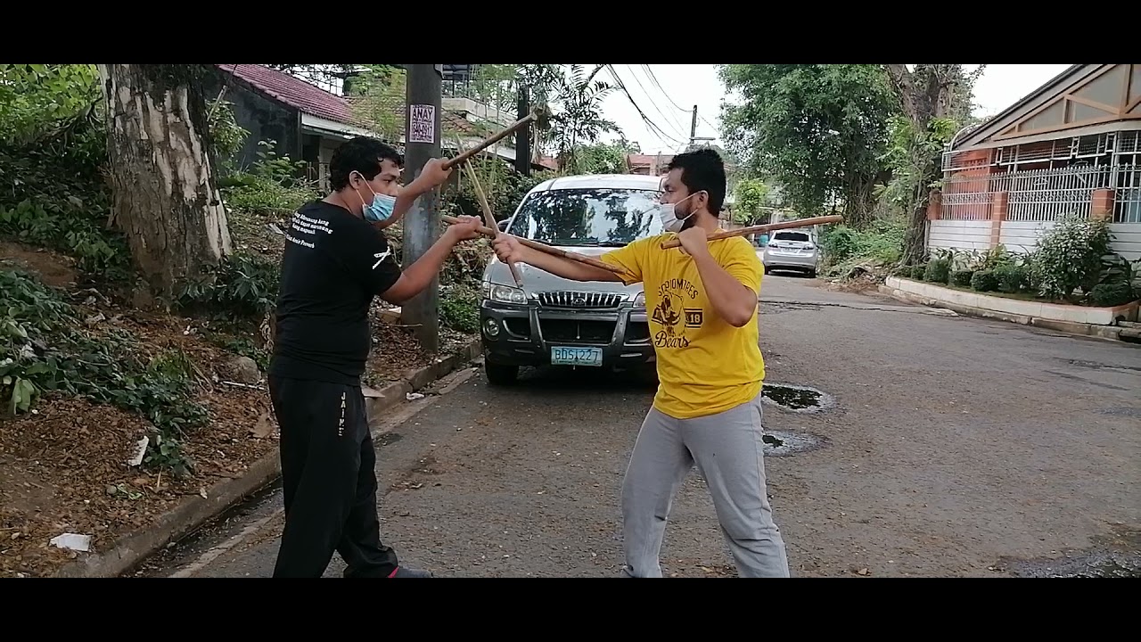 Arnis double stick disarming
