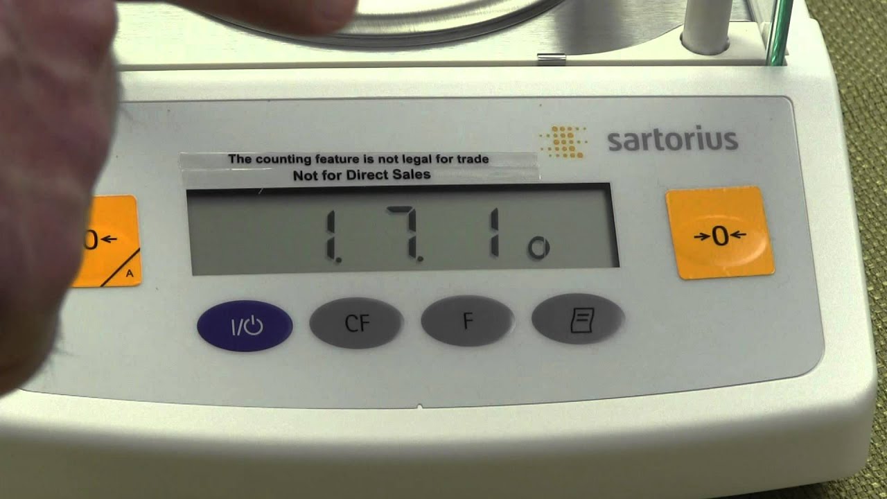 Changing weigh modes for Sartorius GD503