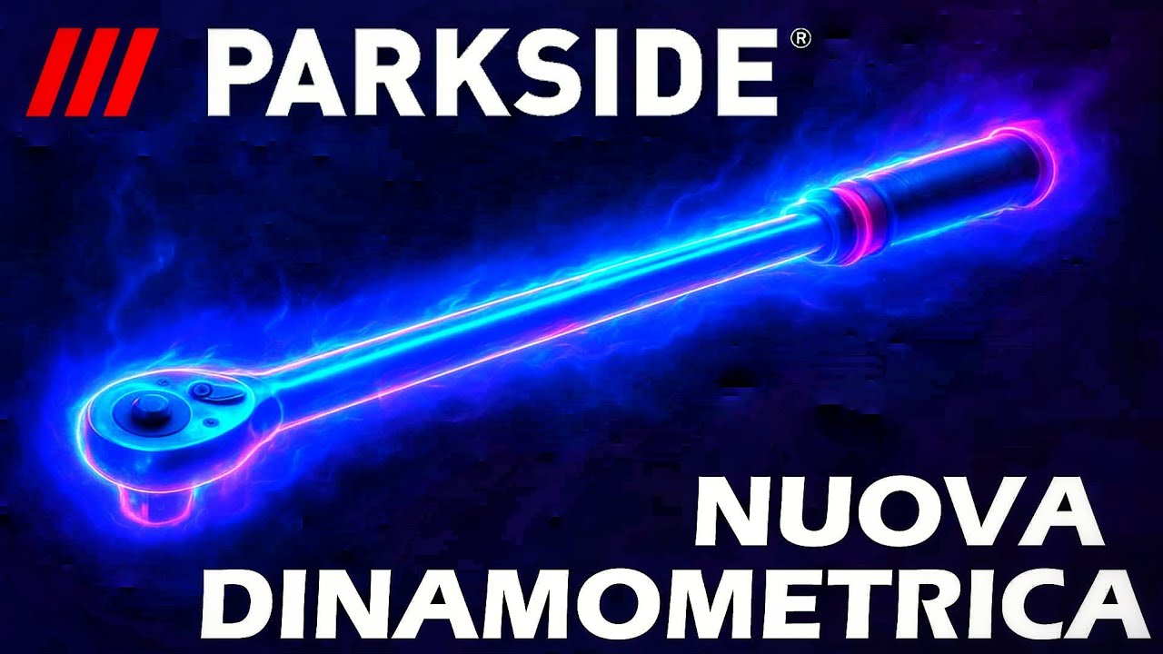 LA CHIAVE DINAMOMETRICA PIÙ POTENTE E PRECISA DELLA PARKSIDE!😀👌