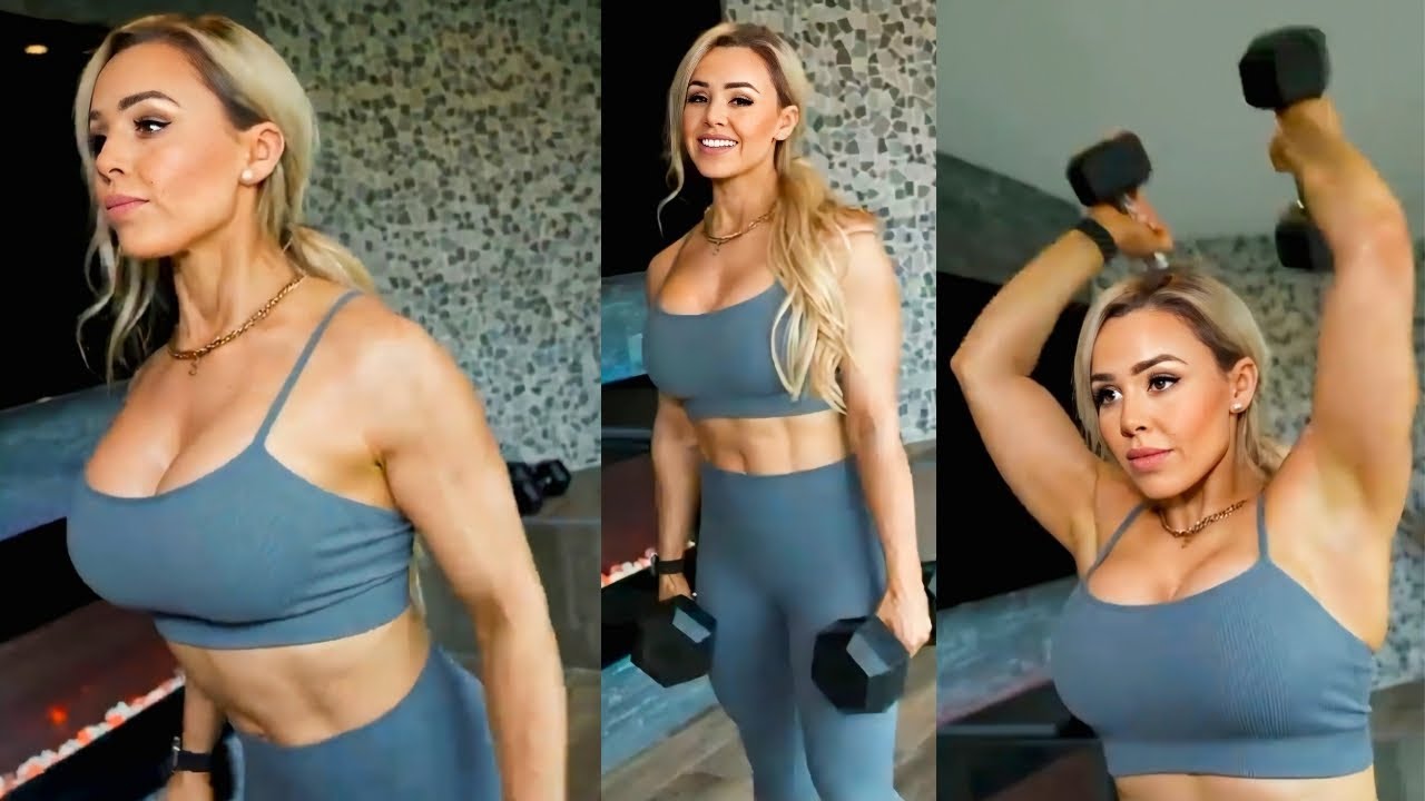 Домашняя тренировка для верхней части тела от Стефани Санзо 🏡💪🔥💯