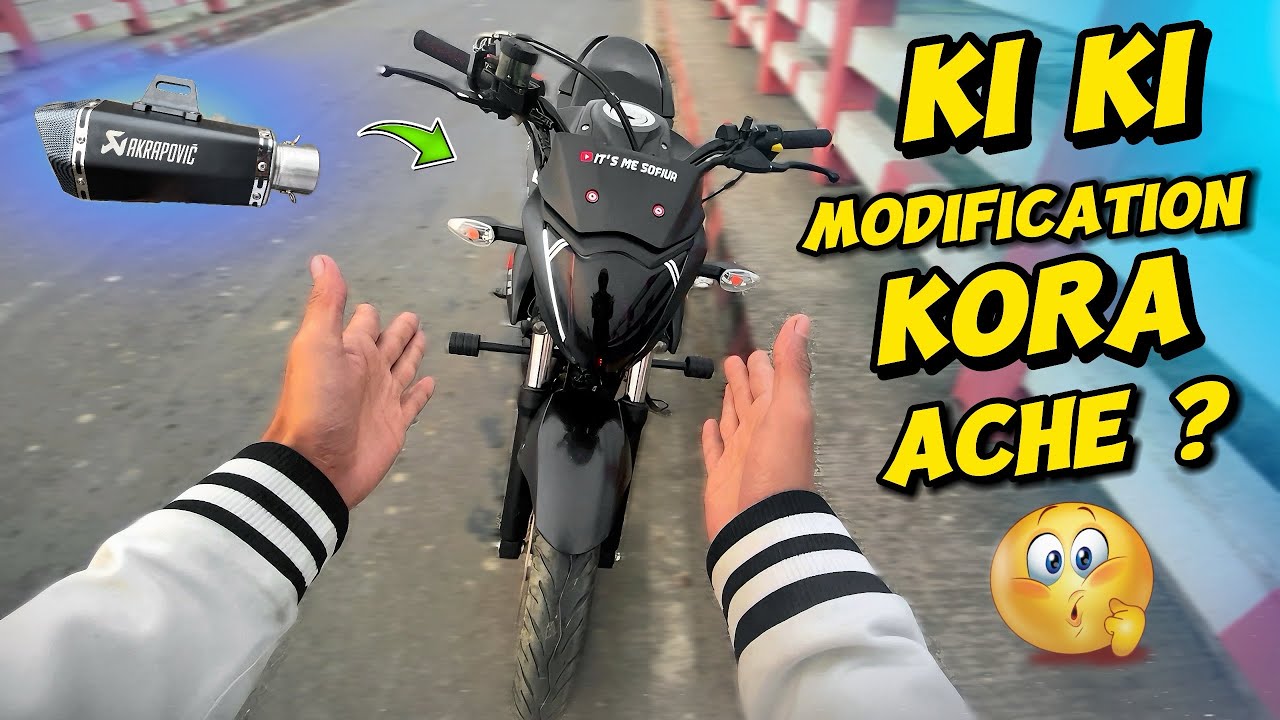 আমার Gixxer Monotone বাইকে কী কী modification করা আছে?🤔|| Modified gixxer review || It’s me Sofiur