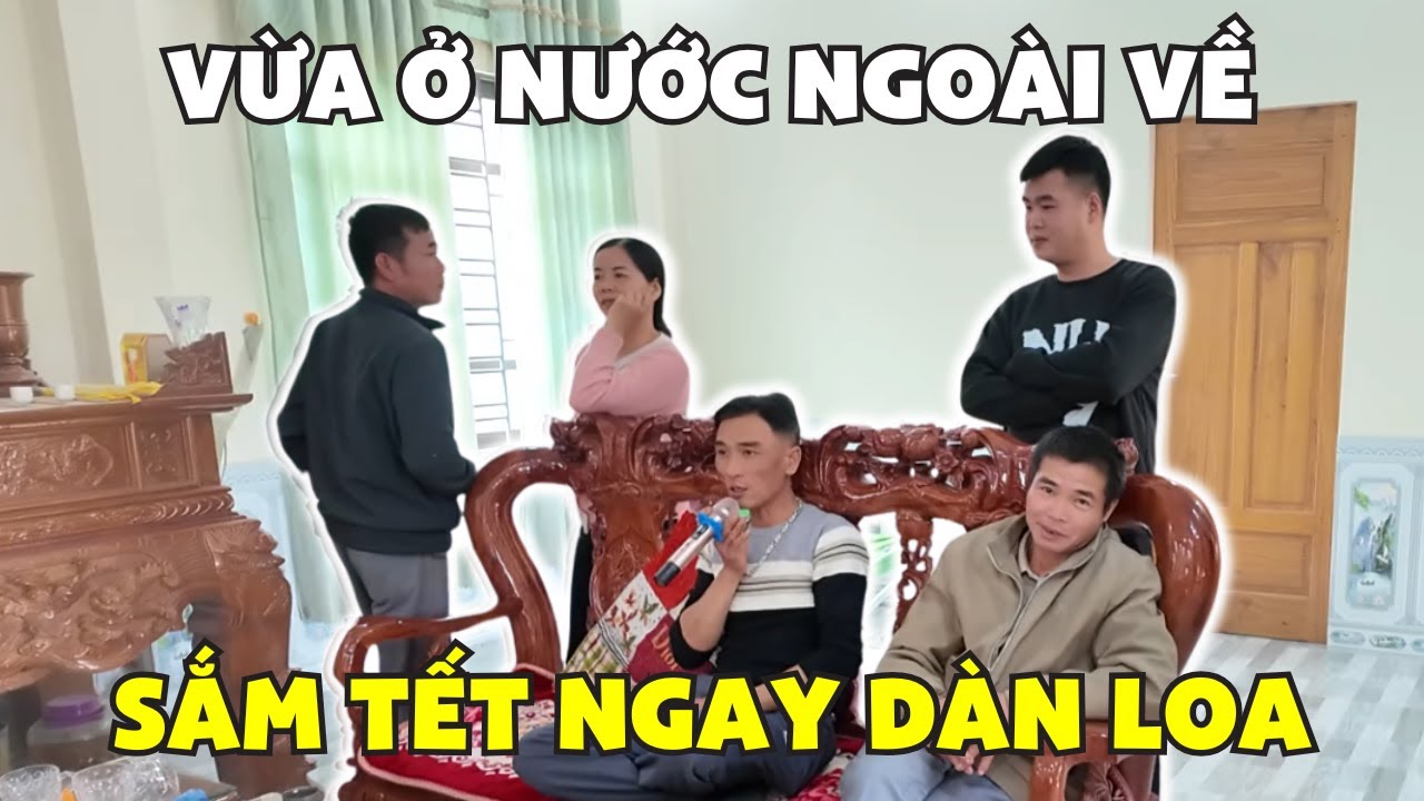 '' Mới về nước , sắm tết ngay bộ loa '' Lắp đặt bộ dàn B12 pro cho anh Giang ở Phú Thọ