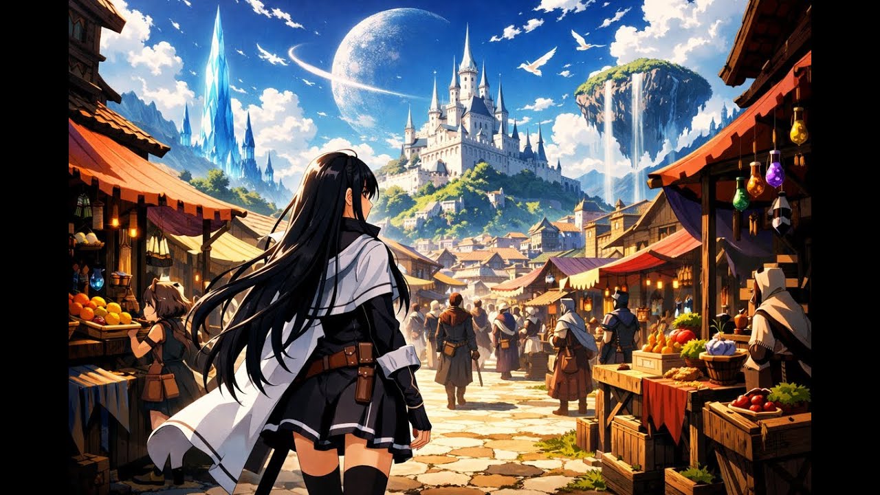 【Isekai Chill Fi】Calm Before The Storm【Free BGM / 60min】