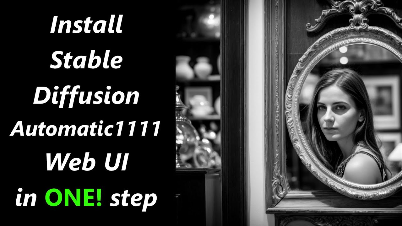 Stable Diffusion 01 - ONE STEP INSTALL