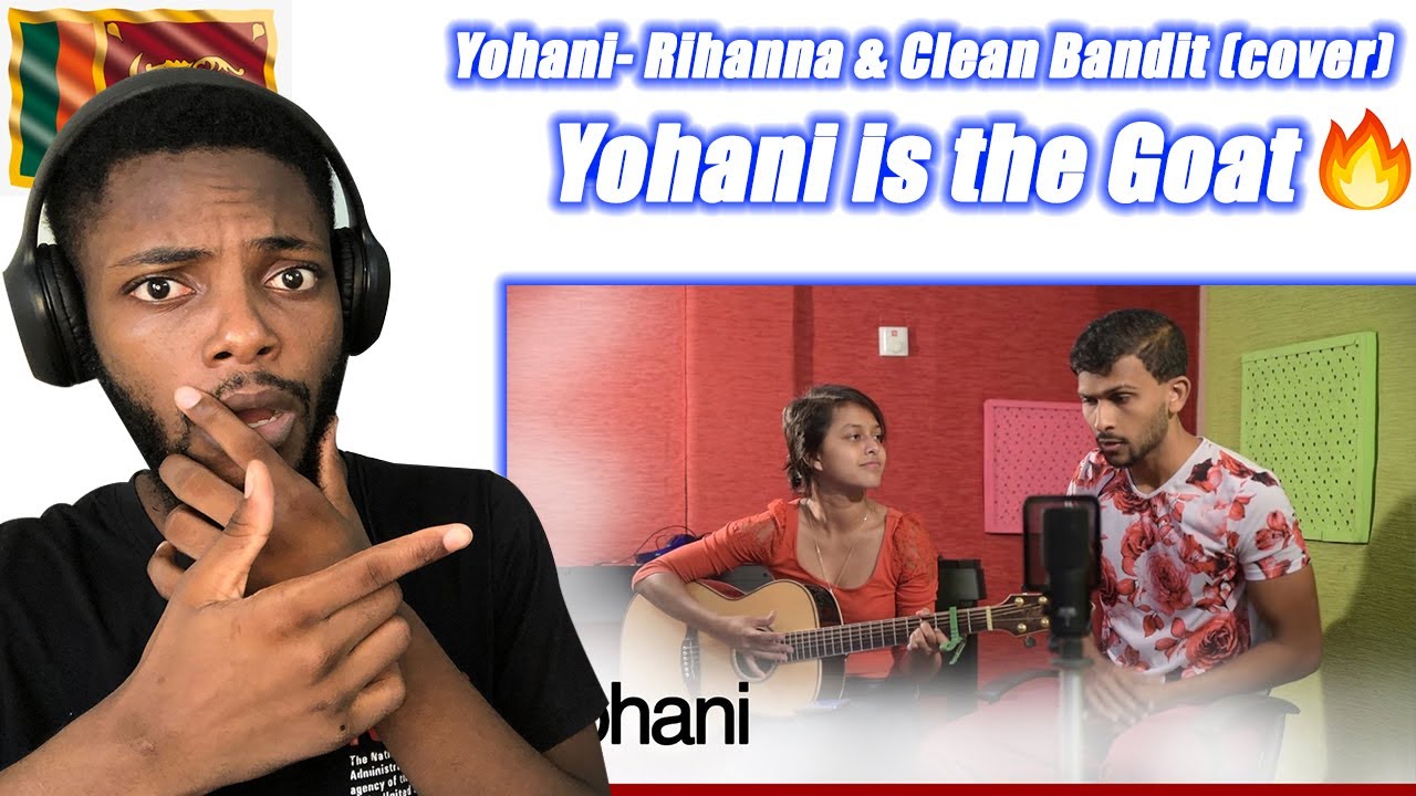 African Reacts to Yohani ft Julius Mitchell Rihanna - Umbrella & Clean Bandit -Rockabye Mashup Cover