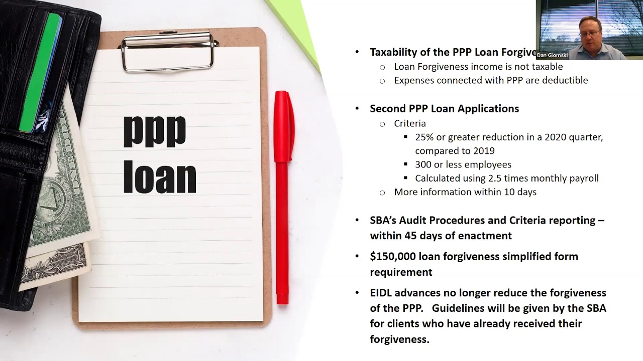Virtual Business Discussion: Update on PPP Loans in the Newest Stimulus Package